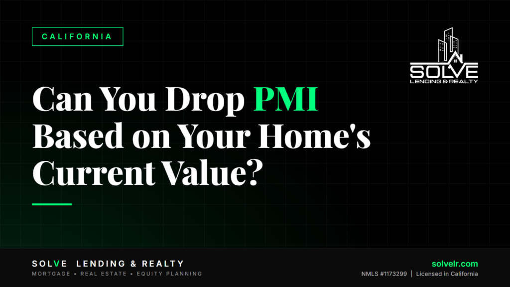 Banner: Can You Drop PMI Based on Your Home's Current Value?